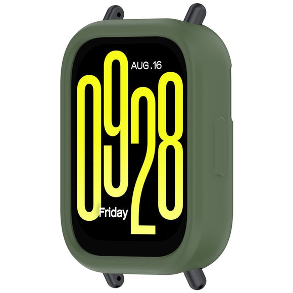 Xiaomi Redmi Watch 5 Active Bumper Silikone Cover - Grøn