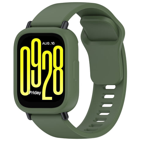 Xiaomi Redmi Watch 5 Active Bumper Silikone Cover - Grøn