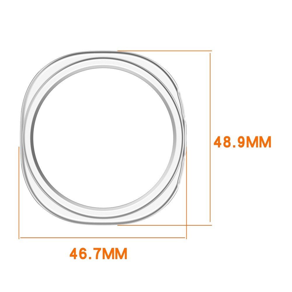 Samsung Galaxy Watch 8 (44mm) Semi-Enclosed Hårdt Plastik Cover - Sort