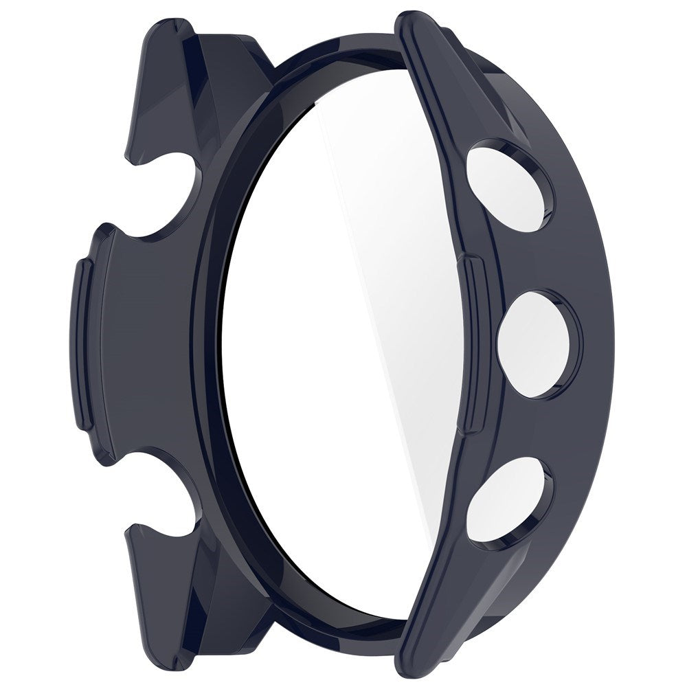 Garmin Forerunner 970 Cover m. Hærdet Skærmbeskyttelsesglas - Blå