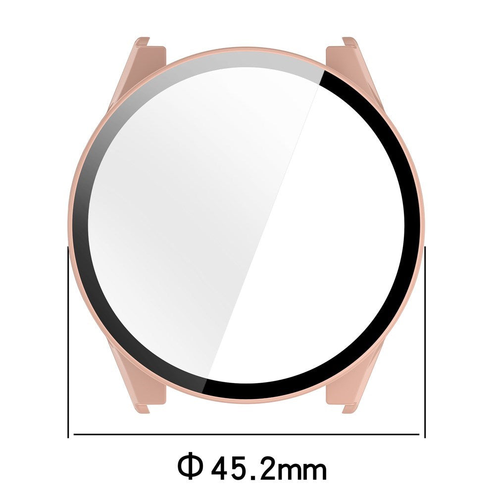 Garmin Forerunner 570 (42mm) Cover m. Hærdet Skærmbeskyttelsesglas - Gennemsigtig