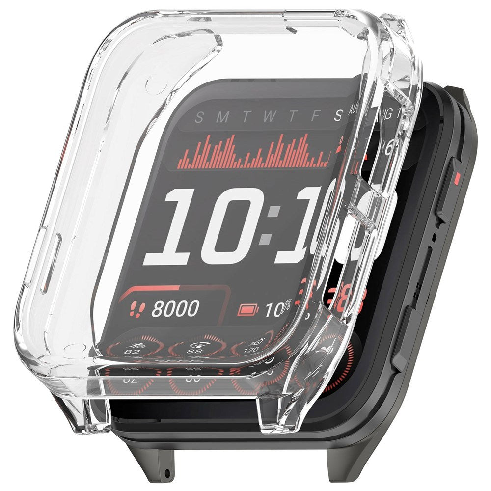 Garmin Venu X1 Plastik Cover m. Skærmbeskytter - Gennemsigtig