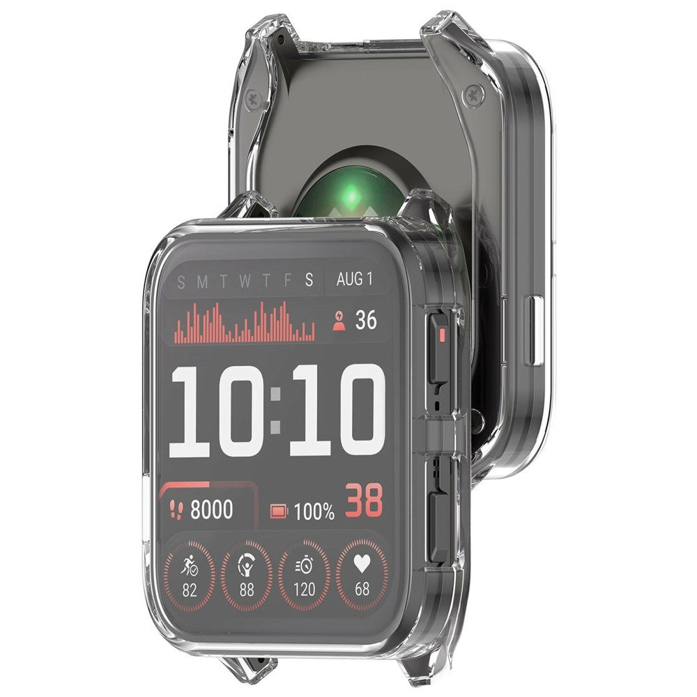 Garmin Venu X1 Plastik Cover m. Skærmbeskytter - Gennemsigtig