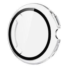 Google Pixel Watch 4 (45mm) Hårdt Plastik Cover m. Indbygget Skærmbeskyttelse - Gennemsigtig