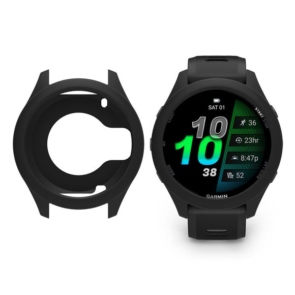 Garmin Forerunner 970 Bumper Silikone Cover - Sort