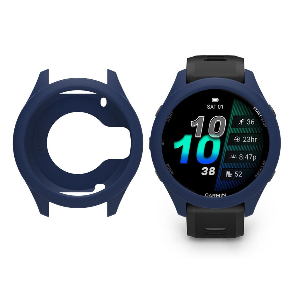 Garmin Forerunner 970 Bumper Silikone Cover - Mørkeblå