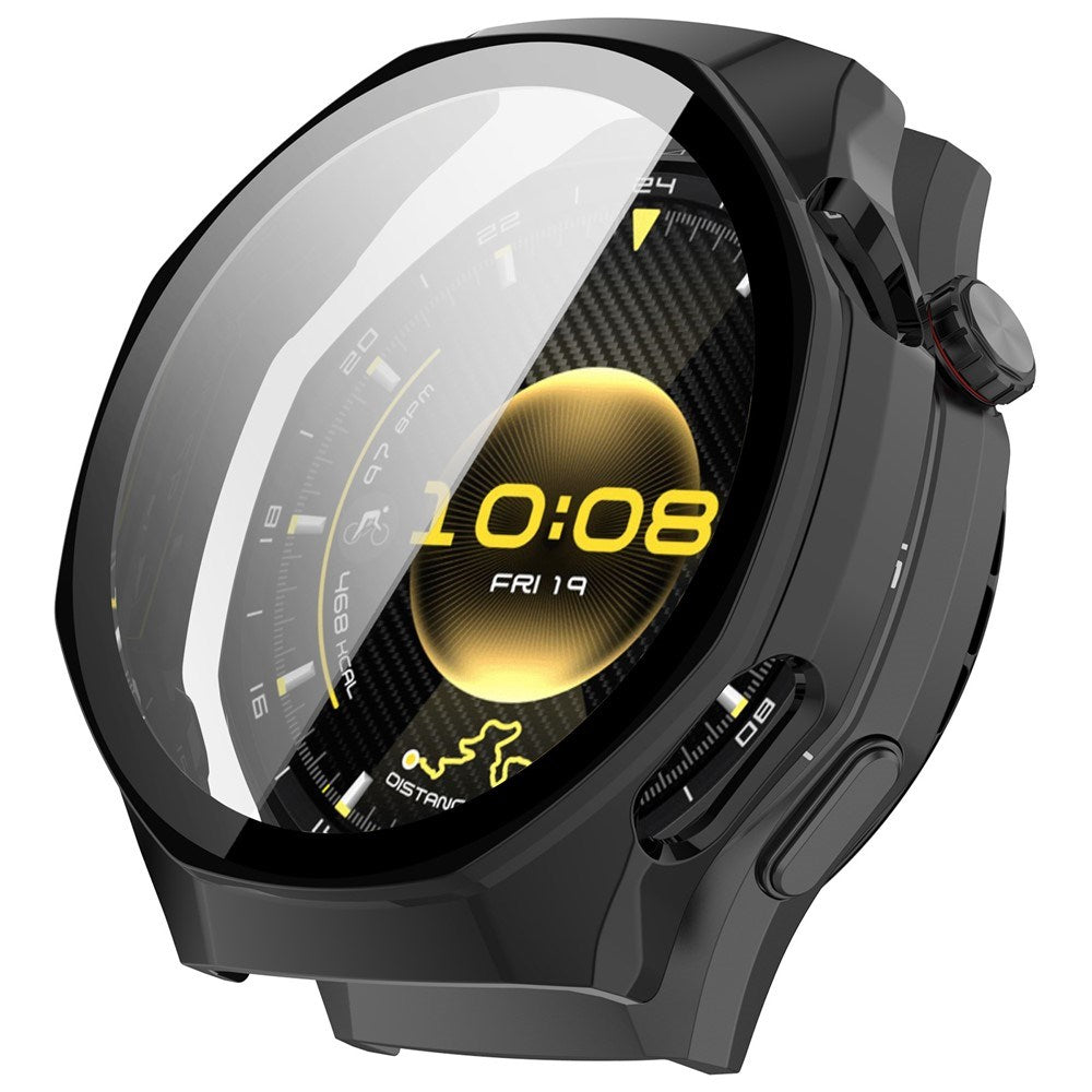 Huawei Watch GT 6 Pro (46mm) Cover m. Indbygget Skærmbeskyttelse - Sort