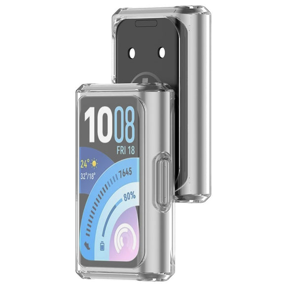 Huawei Band 11 Pro EIDERWOOD Fleksibelt Plastik Cover - Gennemsigtig