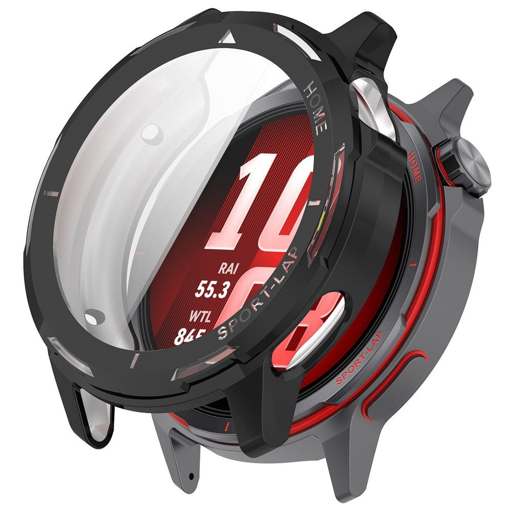 Huawei Watch GT Runner 2 Fleksibelt Plastik Cover - Sort