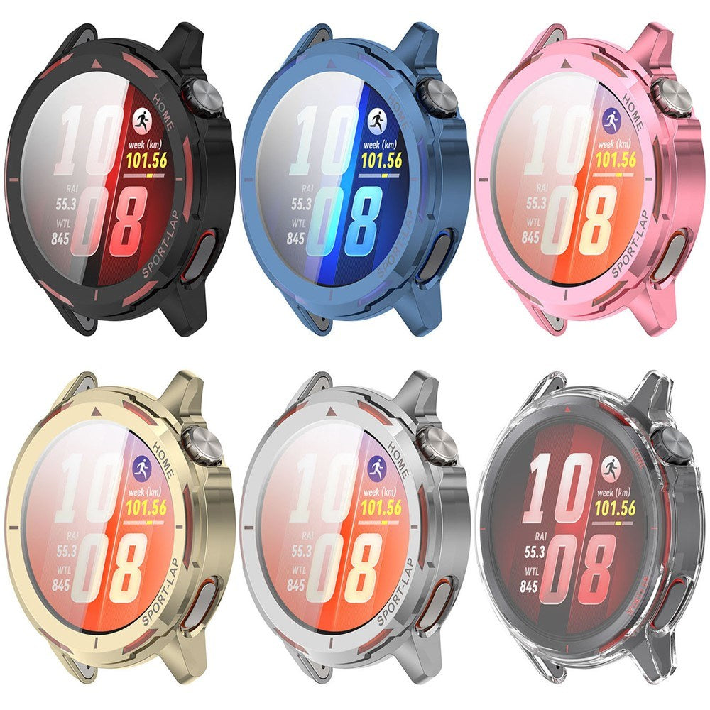 Huawei Watch GT Runner 2 Fleksibelt Plastik Cover - Sort
