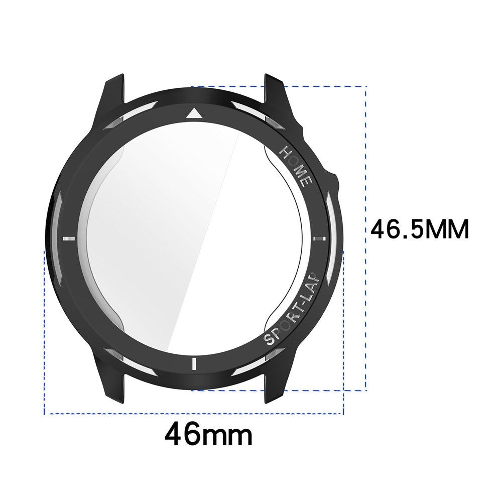 Huawei Watch GT Runner 2 Fleksibelt Plastik Cover - Sort