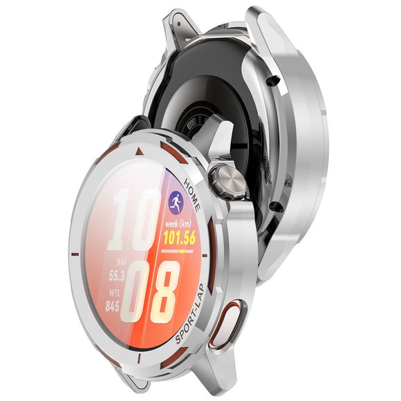 Huawei Watch GT Runner 2 Fleksibelt Plastik Cover - Sølv