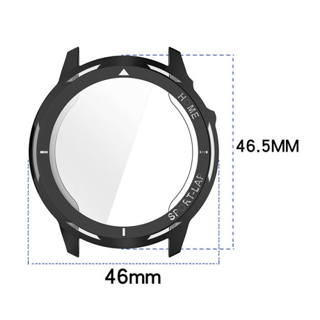 Huawei Watch GT Runner 2 Fleksibelt Plastik Cover - Sølv