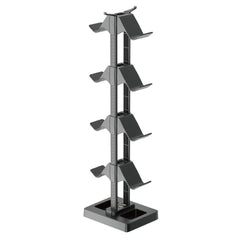 Universal Holder til 8 x Spillekonsoller m. 3 x USB-A - Sort