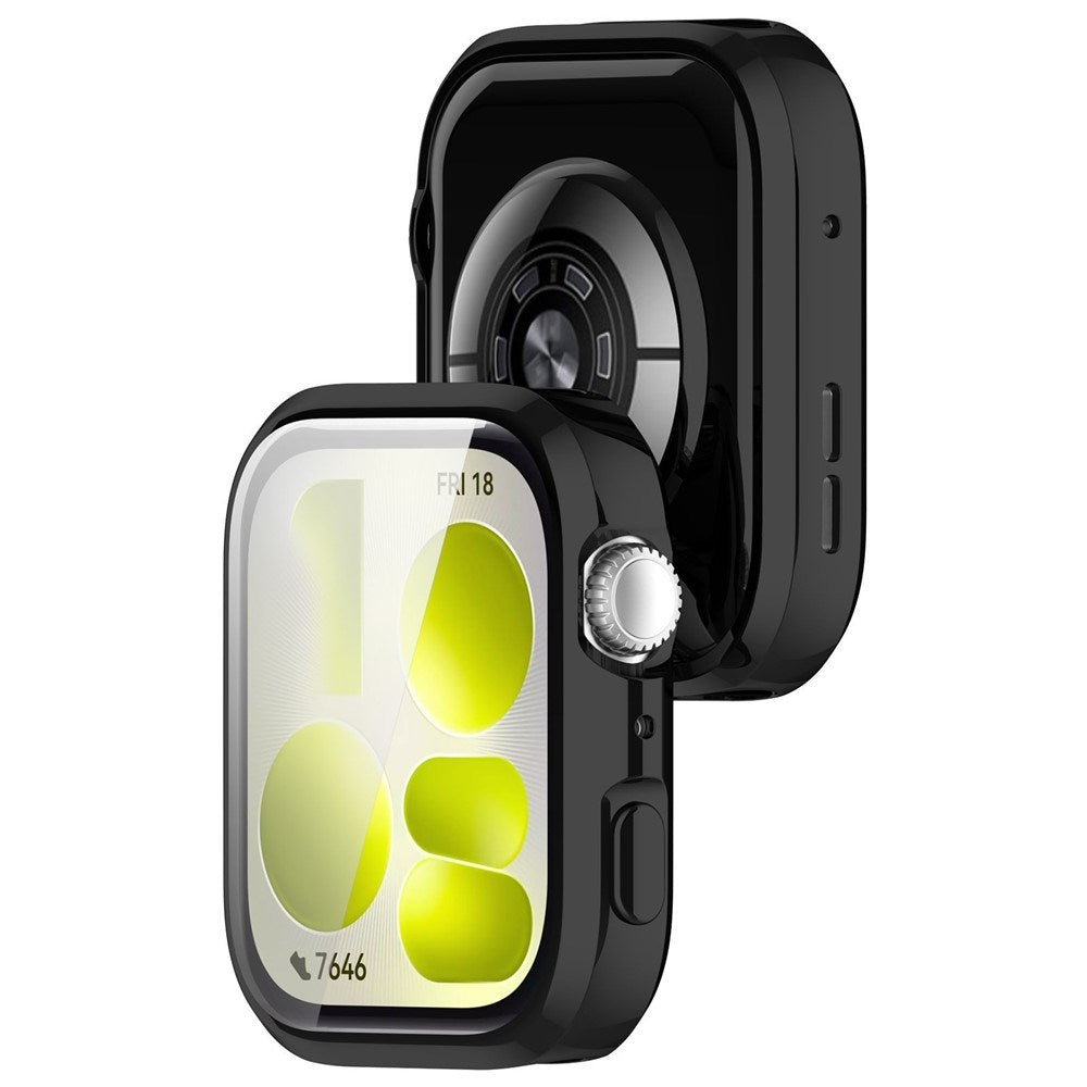 Huawei Watch Fit 5 Fleksibelt Plast Cover - Sort