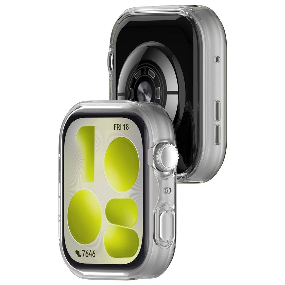 Huawei Watch Fit 5 Fleksibelt Plast Cover - Gennemsigtig