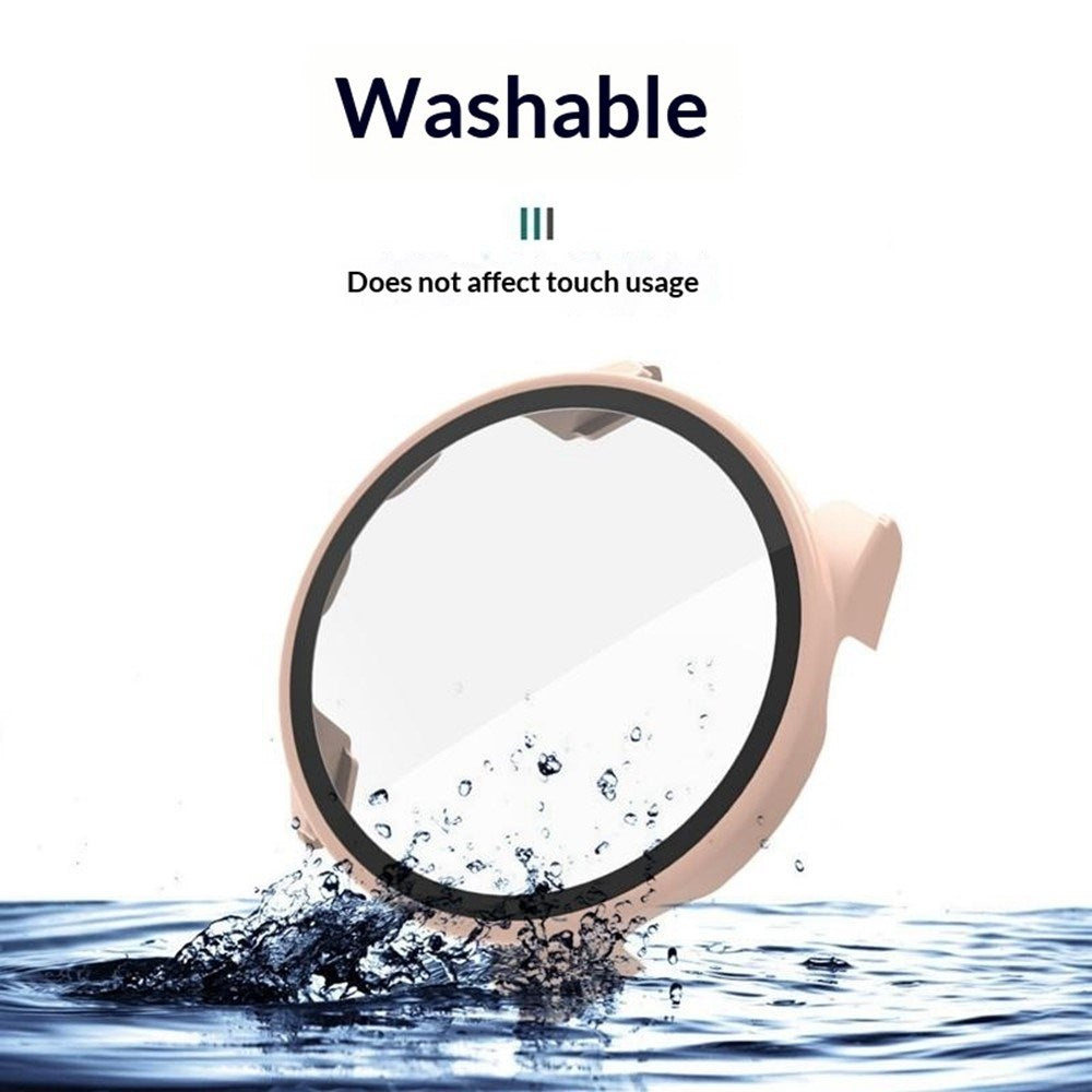 Garmin Forerunner 170 / 70 Hårdt Plast Cover m. Indbygget Beskyttelsesglas - Gennemsigtig