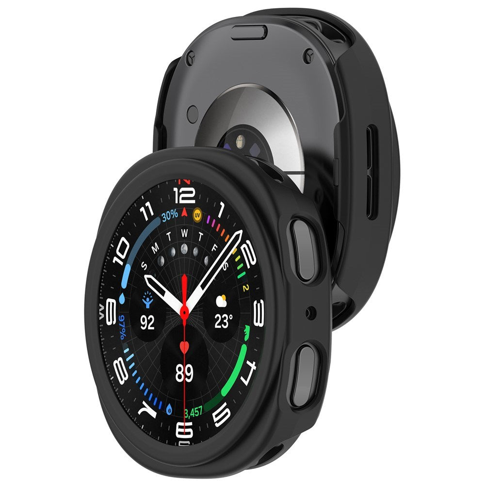 Samsung Galaxy Watch 9 (44mm) Hårdt Plast Cover - Sort