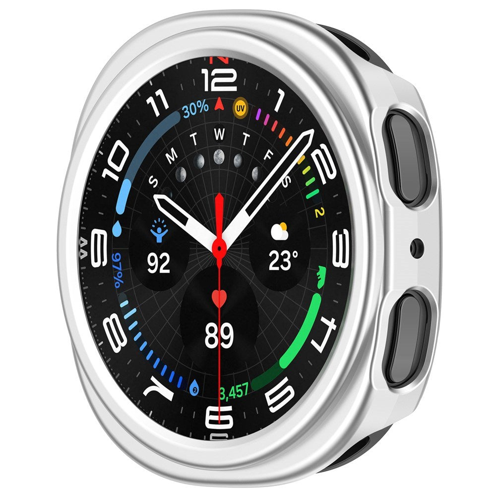 Samsung Galaxy Watch 9 (44mm) Hårdt Plast Cover - Sølv