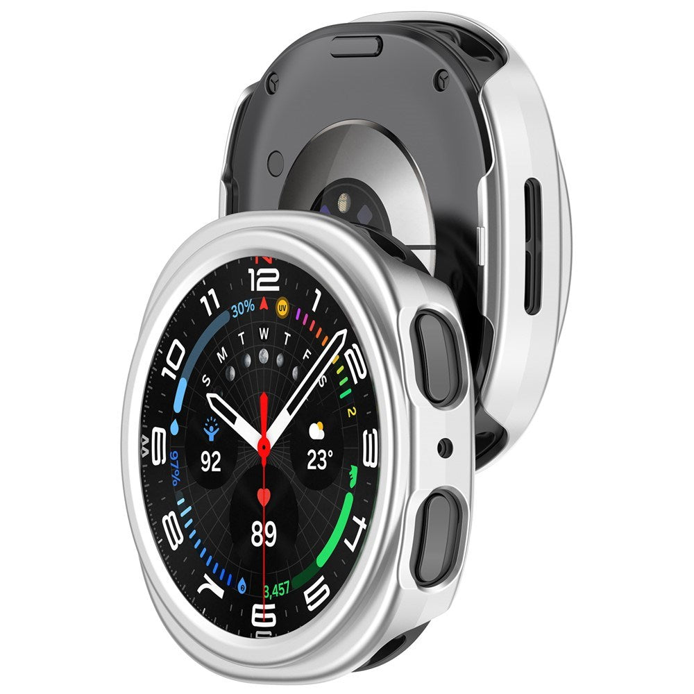 Samsung Galaxy Watch 9 (40mm) Hårdt Plast Cover - Sølv