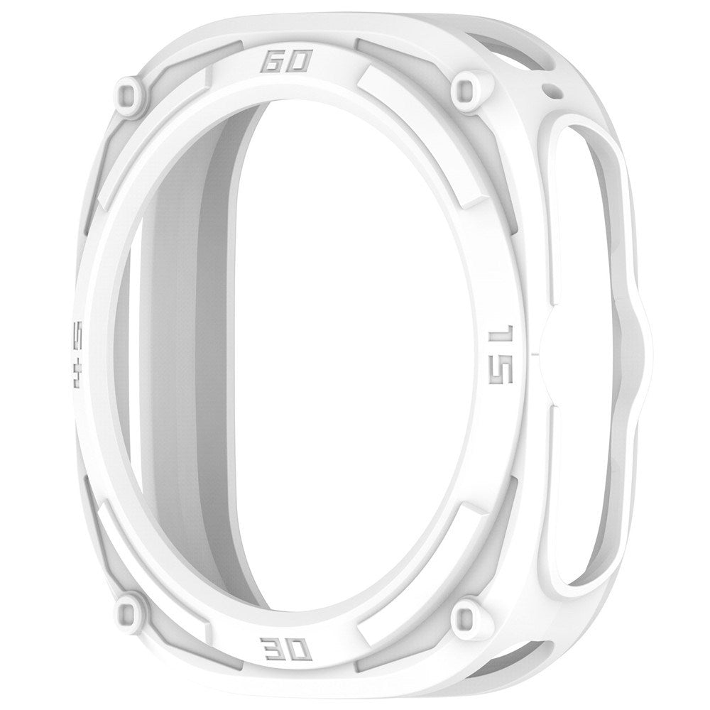 Samsung Galaxy Watch Ultra 2 (47mm) Fleksibelt Plast Armor Cover - Hvid