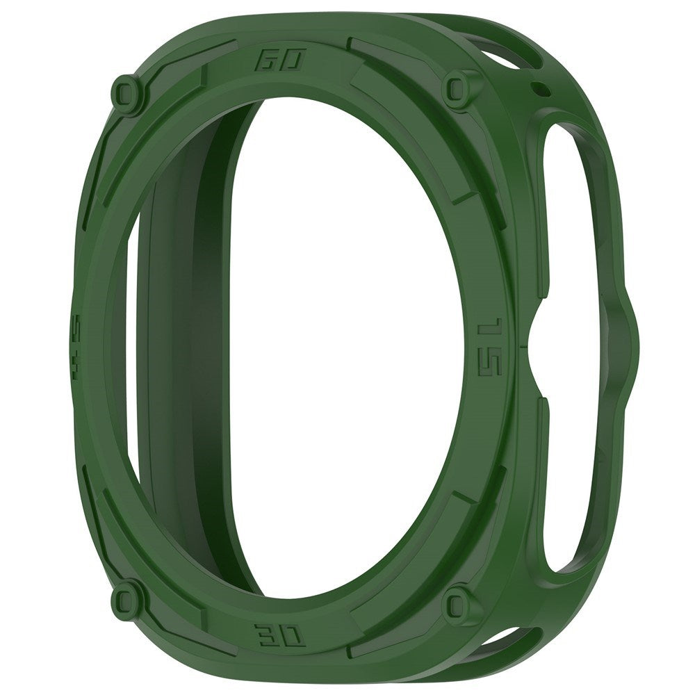 Samsung Galaxy Watch Ultra 2 (47mm) Fleksibelt Plast Armor Cover - Grøn