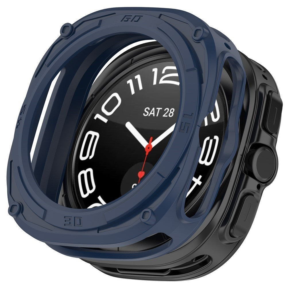 Samsung Galaxy Watch Ultra 2 (47mm) Fleksibelt Plast Armor Cover - Blå