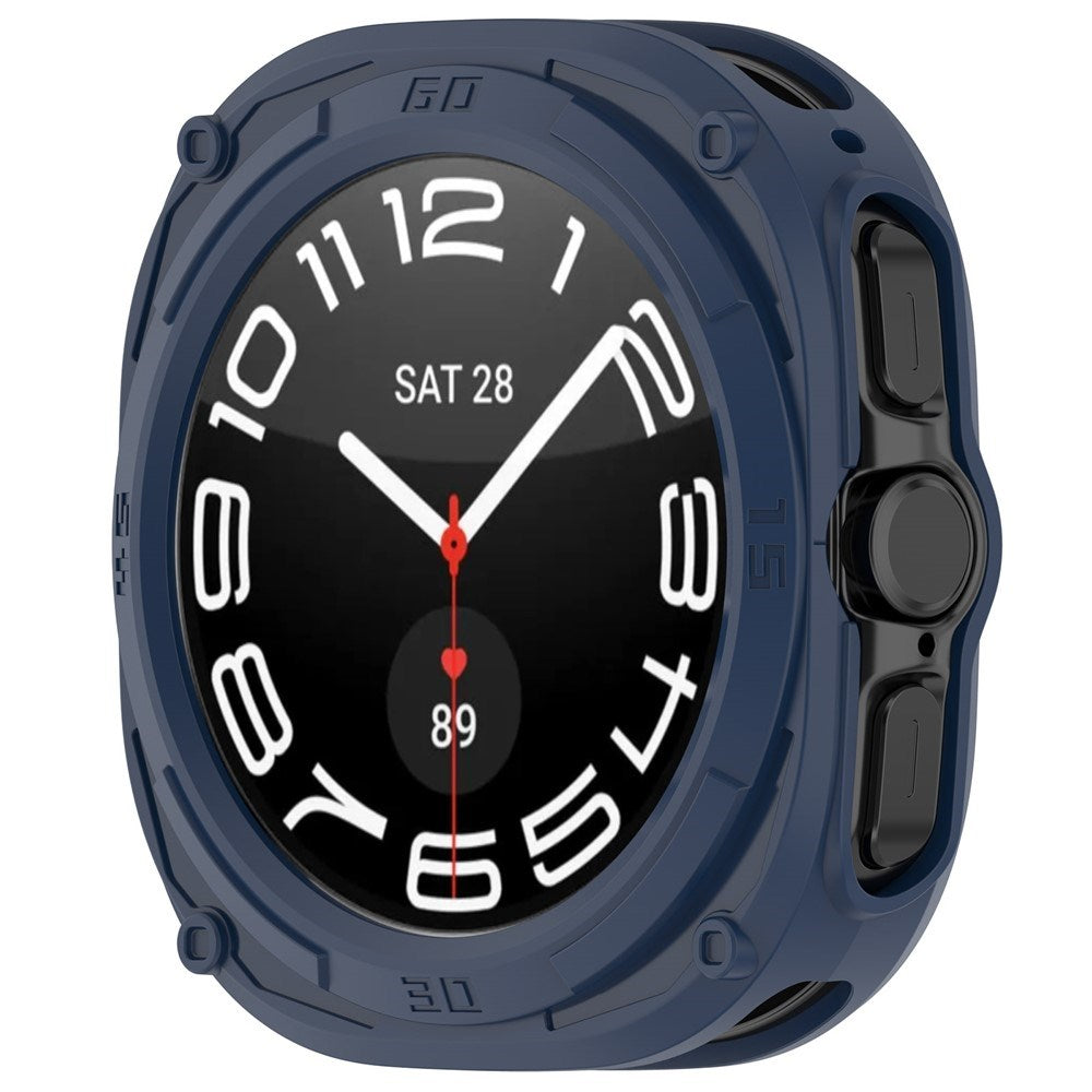 Samsung Galaxy Watch Ultra 2 (47mm) Fleksibelt Plast Armor Cover - Blå