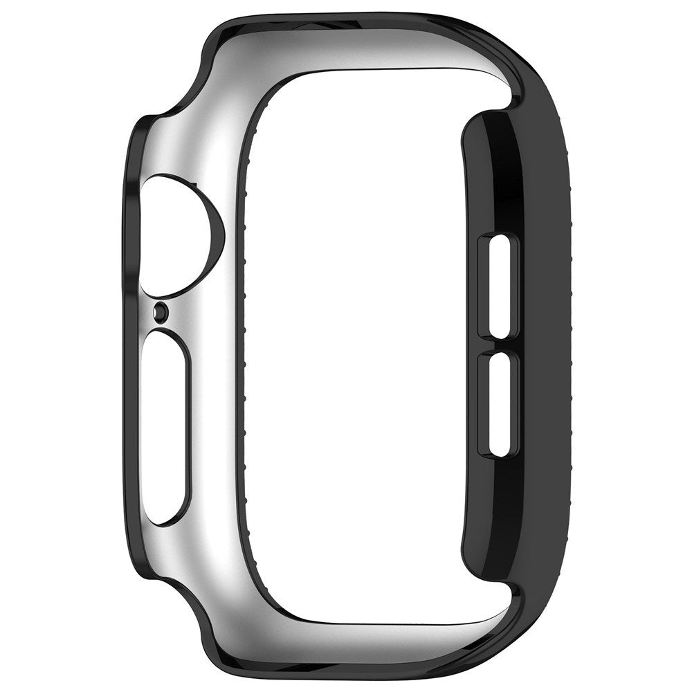 Apple Watch Series 12 (42mm) Hårdt Plast Cover - Sort & Rhinsten