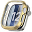 Apple Watch Series 12 (42mm) Hårdt Plast Cover - Guld & Rhinsten