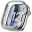 Apple Watch Series 12 (42mm) Hårdt Plast Cover - Sølv & Rhinsten