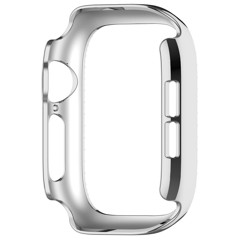 Apple Watch Series 12 (42mm) Hårdt Plast Cover - Sølv & Rhinsten