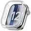 Apple Watch Series 12 (42mm) Hårdt Plast Cover - Gennemsigtig & Rhinsten