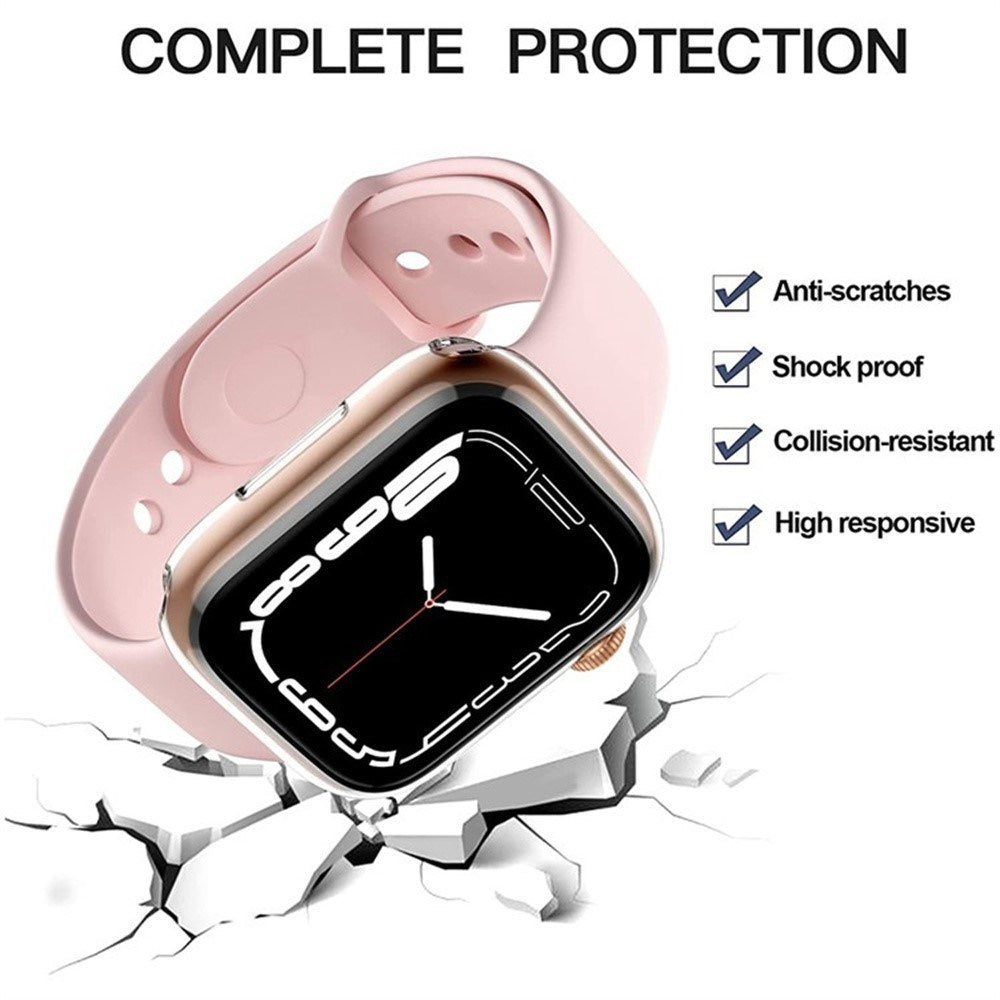 Apple Watch Series 12 (46mm) EIDERWOOD Fleksibel Plast Cover - Gennemsigtigt