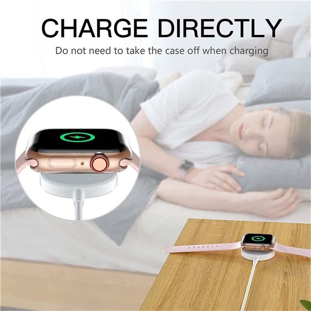 Apple Watch Series 12 (46mm) EIDERWOOD Fleksibel Plast Cover - Gennemsigtigt