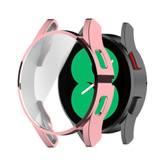 Samsung Galaxy Watch 4 (40mm) Plastik Cover m. Indbygget Skærmbeskyttelse - Lyserød