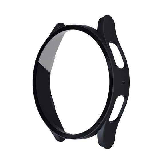 Samsung Galaxy Watch 6 / 5 / 4 / FE (40mm) Hård Plast Cover m. Indbygget Skærmbeskyttelse - Sort