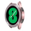 Samsung Galaxy Watch 4 / 5 44mm Hårdt Plast Cover m. Rhinsten - Lyserød