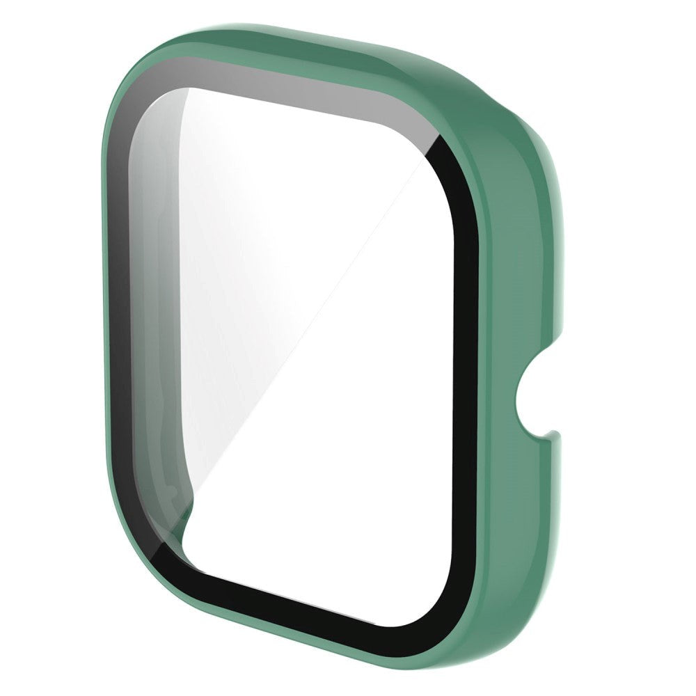 Amazfit Bip U / Bip U Pro Hård Plast Cover m. Indbygget Skærmbeskyttelse - Grøn