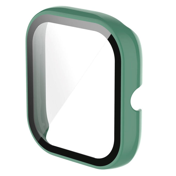 Amazfit Bip U / Bip U Pro Hård Plast Cover m. Indbygget Skærmbeskyttelse - Grøn