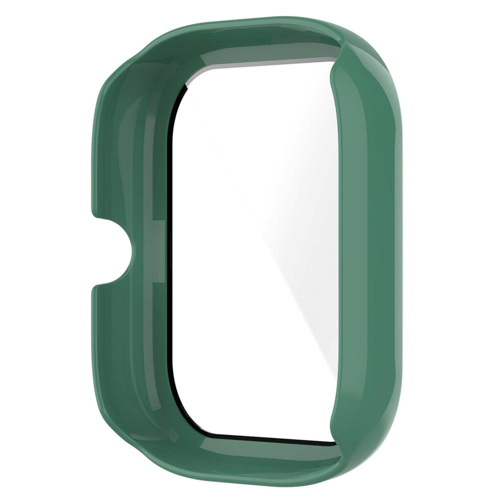 Amazfit Bip U / Bip U Pro Hård Plast Cover m. Indbygget Skærmbeskyttelse - Grøn