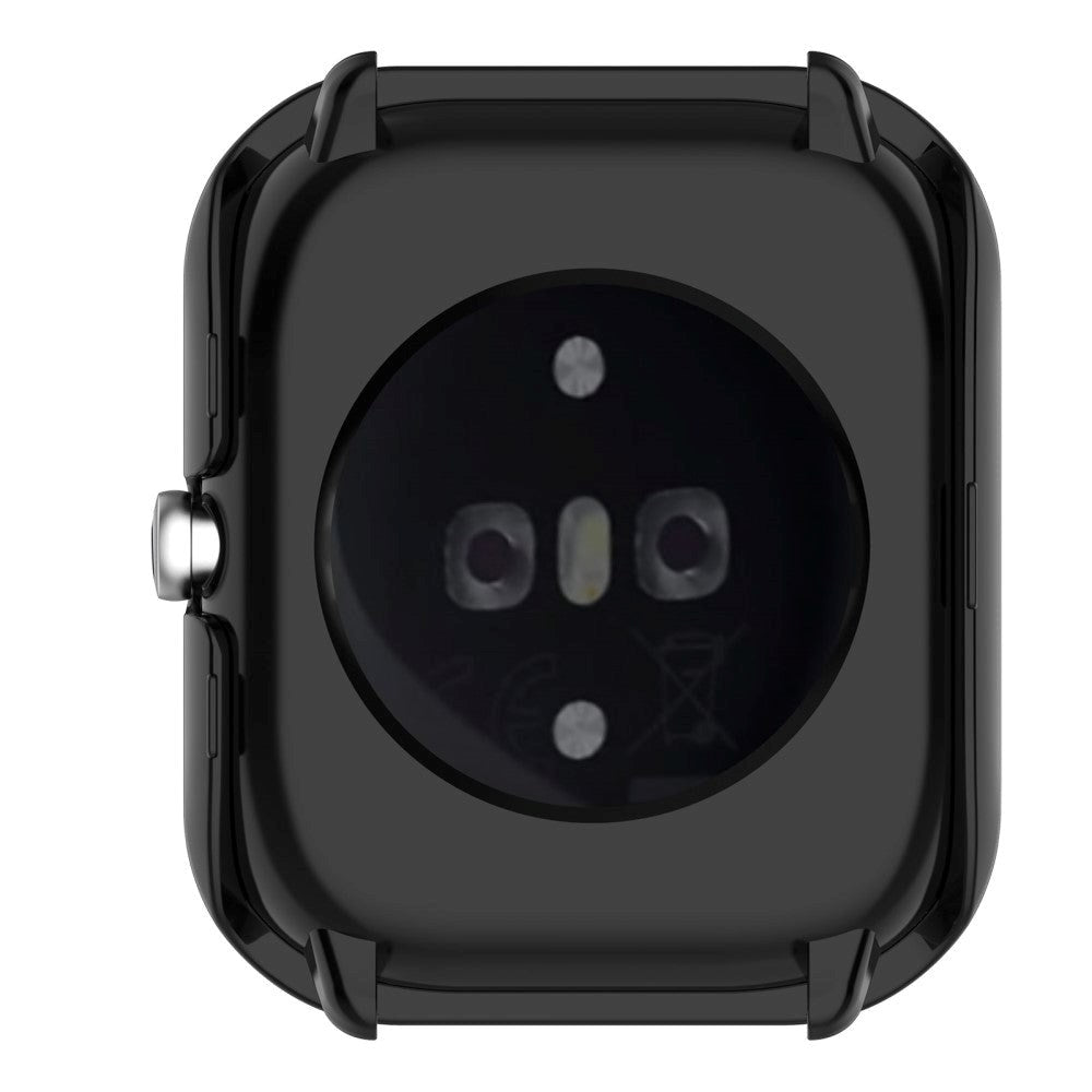 Amazfit GTS 4 Mini Hård Plast Cover m. Indbygget Skærmbeskyttelse - Sort