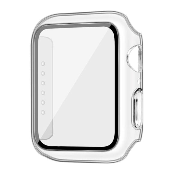 Apple Watch SE/6/5/4 (44mm) IMAK Hård Plast Cover m. Indbygget Skærmbeskyttelse - Gennemsigtig