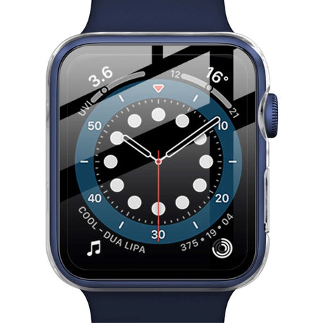 Apple Watch SE/6/5/4 (44mm) IMAK Hård Plast Cover m. Indbygget Skærmbeskyttelse - Gennemsigtig
