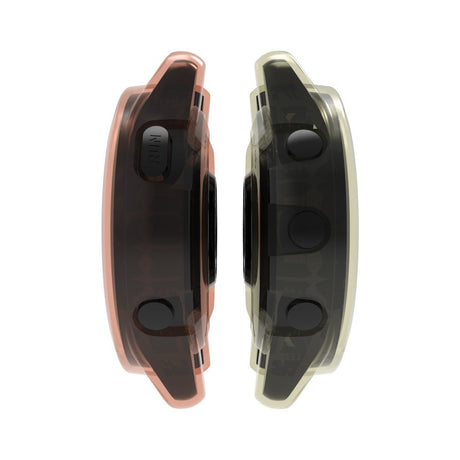 Garmin Forerunner 265S Transparent Fleksibelt Plastik Cover - Orange