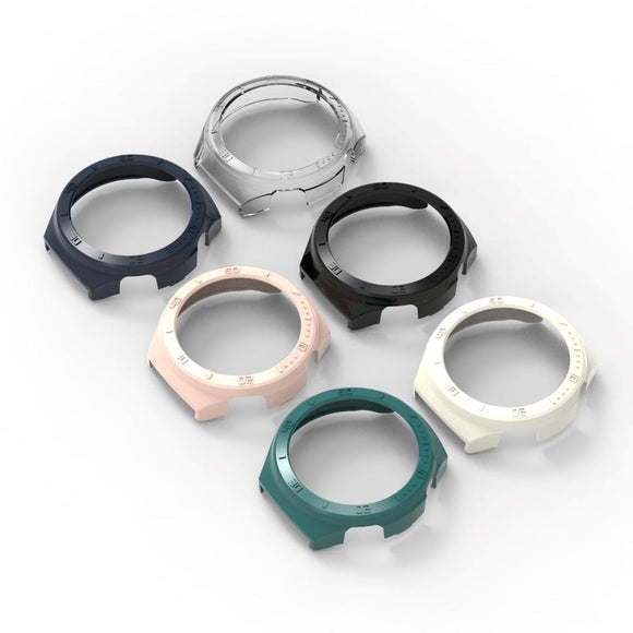 Huawei Watch 4 Pro Fleksibelt Plastik Cover - Gennemsigtig
