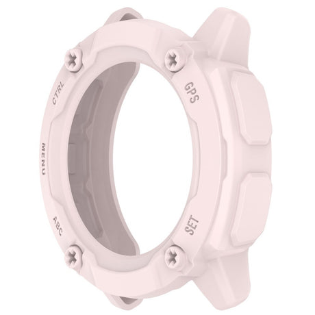 Garmin Instinct 2X Solar Fleksibelt Plastik Cover - Lyserød