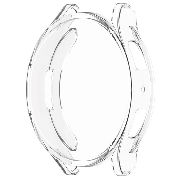 Samsung Galaxy Watch 6 (40mm) Plastik Cover m. Indbygget Skærmbeskytter - Gennemsigtig