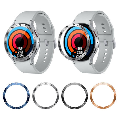 Samsung Galaxy Watch 6 Classic (43mm) Bezel Styling Cover - Blå