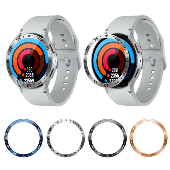 Samsung Galaxy Watch 6 Classic (43mm) Bezel Styling Cover - Blå
